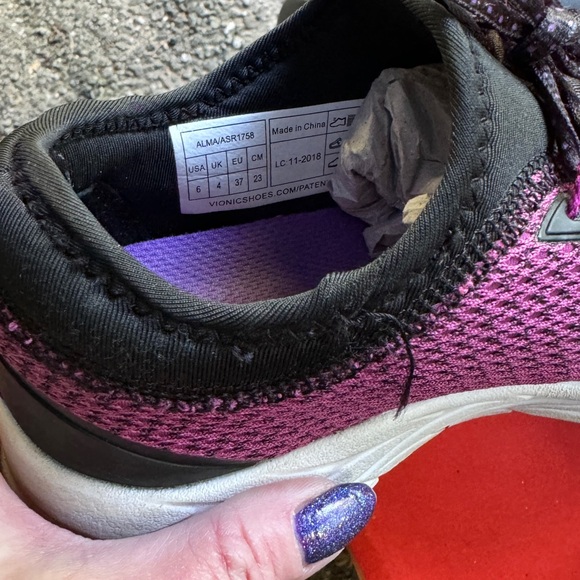 Vionic Women's Brisk Alma Lace-up Sneakers Ladies Walking Shoes 6 - Picture 6 of 12